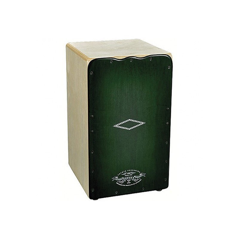 Cajón Flamenco Pepote Jaleo Verde