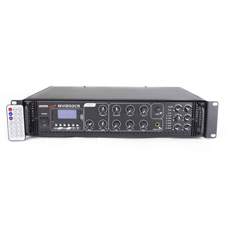 AMPLIFICADOR LINEA 100V MV1200CA MP3